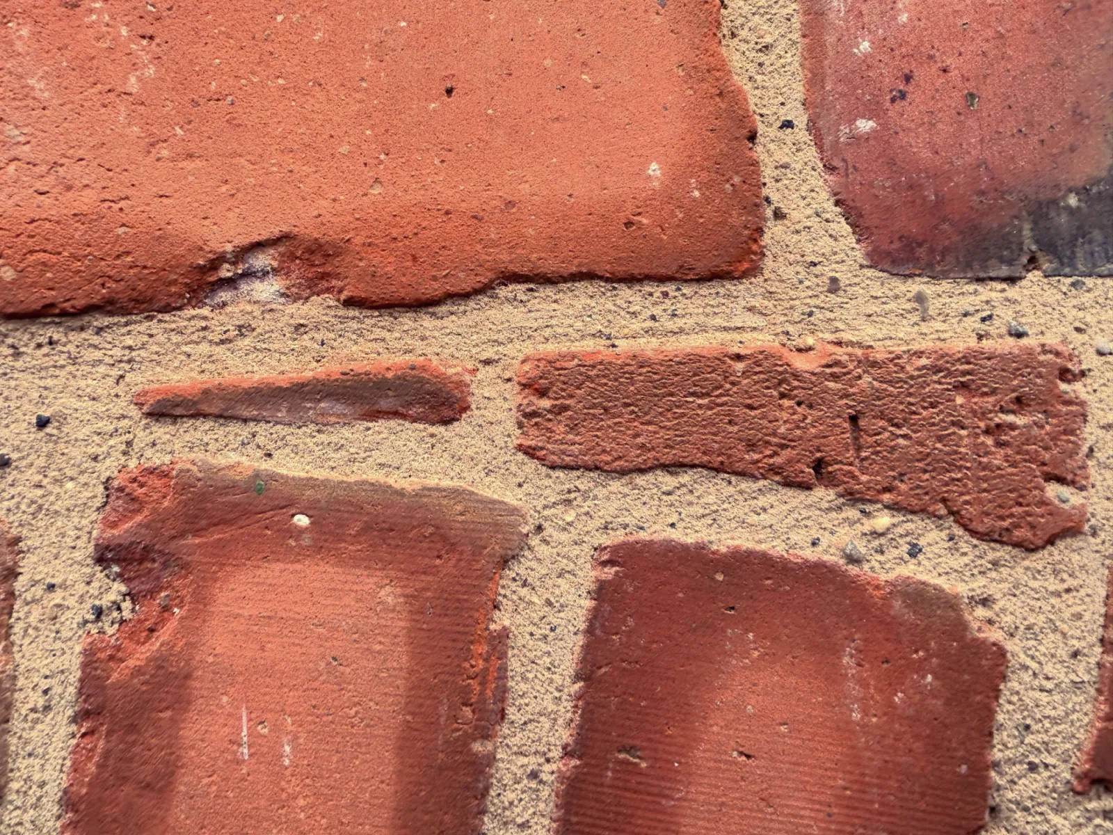 Lime Pointing on Brick Work